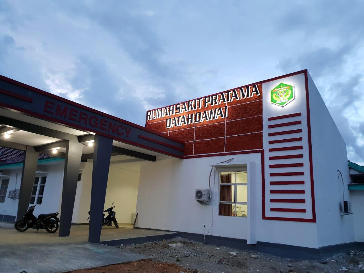 Rumah Sakit Pratama Datah Dave di Kecamatan Long Pahangai, Mahakam Ulu. Di rumah sakit inilah dr Prabjot Singh mengabdi. FOTO: ARSIP KANDELA-KALTIMKECE.ID